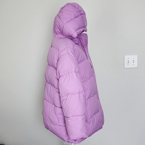 GAP ColdControl Upcycled Puffer Coat Jacket Sz Large - Picture 5 of 10